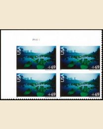 #C142 - 69¢ Okefenokee Swamp: Plate Block