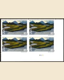 #C149 - 85¢ Glacier National Park: Plate Block