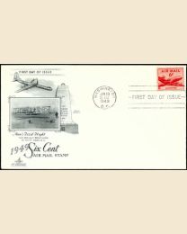 #C39 - 6¢ DC-4 Skymaster FDC