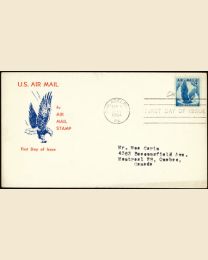 #C48 - 4¢ Eagle in Flight FDC