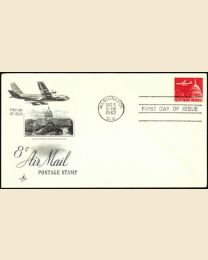 #C64 - 8¢ Jet over Capitol FDC