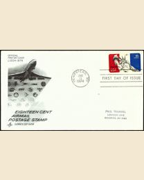 #C87 - 18¢ Statue of Liberty FDC