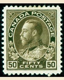 #120 50¢ King George V