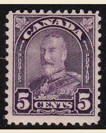 #169 5¢ King George V