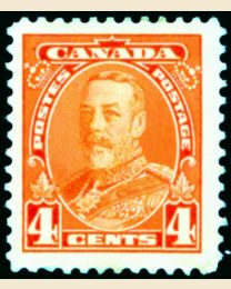 #220 4¢ King George V