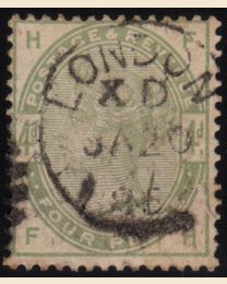 Great Britain #103 - Used, F