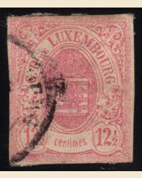 Luxembourg # 8 - Used, F