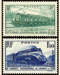 France #327-28 Railroad Congress