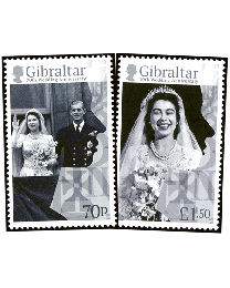 QE II Royal Wedding 70th Anniversary