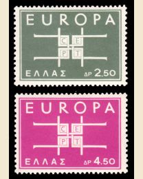 Greece # 768-69 Europa