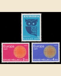 Greece # 985-87 Europa