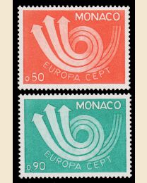 Monaco # 866-67 Europa