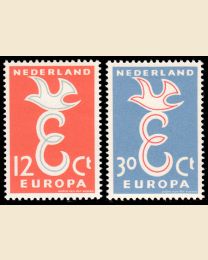 Netherlands # 375-76 Europa