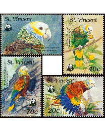 WWF St. Vincent Parrots