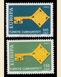 Turkey # 1775-76 Europa
