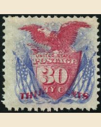 # 121 - 30¢ Shield & Eagle