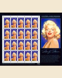 United States #2967 Marilyn Monroe Sheet of 20