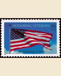 #3508 - 34¢ U.S. Veterans
