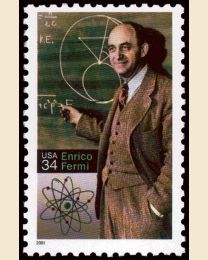 #3533 - 34¢ Enrico Fermi