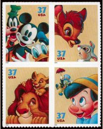 #3865S- 37¢ Disney: Friendship