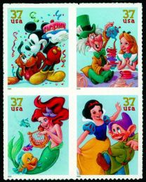 #3912S- 37¢ Disney: Celebrations
