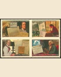 #4021S- 39¢ Benjamin Franklin