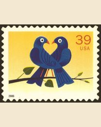 #4029 - 39¢ Two Bluebirds Love