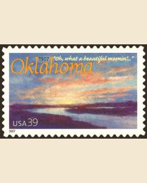 #4121 - 39¢ Oklahoma Statehood