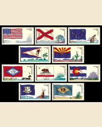 #4273S- 42¢ Flags (1) - USA - Delaware