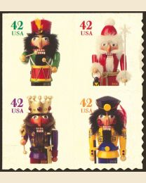 #4368S- 42¢ Christmas Nutcrackers (thin paper)
