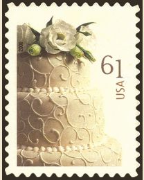 #4398 - 61¢ Wedding Cake