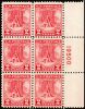 #645 - 2¢ Valley Forge: Plate Block