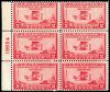 #649 - 2¢ Aeronautics Conference: Plate Block