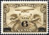 6¢ overprint on 5¢ Allegory (#C3)