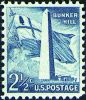 #1034 - 2 1/2¢ Bunker Hill