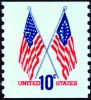 #1519 - 10¢ 50 & 13 Star Flags