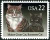 #2374 - 22¢ Coon & Burmese