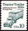 #2457 - 10¢ Tractor Trailer