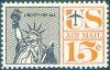 #C63 - 15¢ Statue of Liberty redrawn