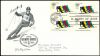 #C85 - 11¢ Olympics - Skiing FDC