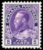 #112 5¢ King George V