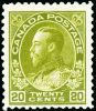 #119 20¢ King George V
