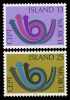 Iceland # 447-48 Europa