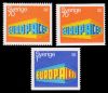 Sweden # 814-16 Europa