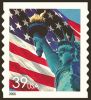 #3981 - 39¢ Flag & Liberty