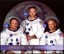 Apollo 11 Moonlanding St. Vincent #4155