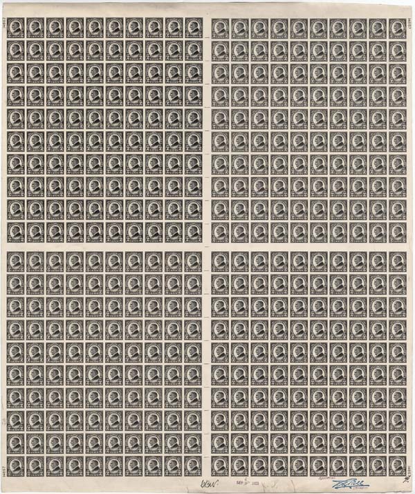 Image of Harding proof sheet